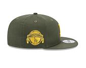 Kšiltovka New Era 9FIFTY MLB Side Patch Los Angeles Dodgers New Olive / Mellow Yellow