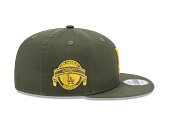 Kšiltovka New Era 9FIFTY MLB Side Patch Los Angeles Dodgers New Olive / Mellow Yellow
