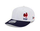 Kšiltovka New Era 9FIFTY Stretch-Snap Flawless French Rugby Light Navy / Optic White