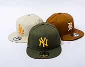 Kšiltovka New Era 9FIFTY MLB Side Patch New York Yankees New Olive / Mellow Yellow