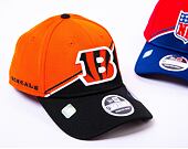 Kšiltovka New Era 9FORTY Stretch-Snap NFL Sideline 23 Cincinnati Bengals Team Colors