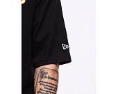 Triko New Era MLB Large Logo Oversized Tee Oakland Athletics Cooperstown Black / Dark Green