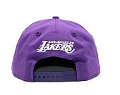 Kšiltovka New Era 9FIFTY NBA Patch Los Angeles Lakers True Purple / Upright Yellow
