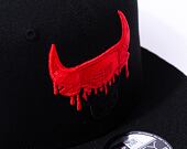 Kšiltovka New Era 9FIFTY NBA Team Drip Chicago Bulls Black / Red