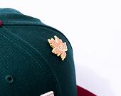 Kšiltovka New Era 59FIFTY MLB "Leaf Drop WS Patch Los Angeles Dodgers Green / White