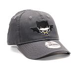 Dětská Kšiltovka New Era 9FORTY Kids DC Batman Graphite