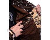 Bunda Karl Kani Retro Paisley Corduroy Puffer Jacket lt. blue/multicolor