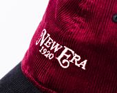Kšiltovka New Era 9TWENTY Contrast Cord Cardinal / Navy
