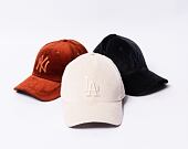 Kšiltovka New Era 39THIRTY MLB Wide Cord Los Angeles Dodgers Stone / Stone