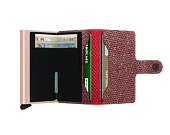 Peněženka Miniwallet Secrid Sparkle Red