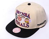 Kšiltovka Mitchell & Ness Nba Finals Remix Snapback Hwc Finals Lakers Vs. Celtics Off White