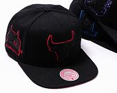 Kšiltovka Mitchell & Ness Tc Bottoms Snapback NBA CHICAGO BULLS Black