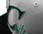 Kšiltovka Mitchell & Ness Top Letter Snapback NBA BOSTON CELTICS Grey