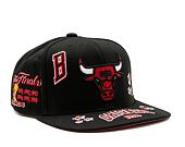 Kšiltovka Mitchell & Ness All Out Snapback NBA CHICAGO BULLS Black