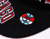 Kšiltovka Mitchell & Ness All Out Snapback NBA CHICAGO BULLS Black