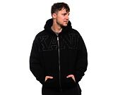 Mikina Karl Kani Studded Retro OS Full Zip Hoodie black
