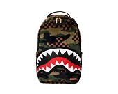 Batoh Sprayground Green 3Am Fur Backpack