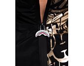 Zimní Bunda Sprayground Gold Graffiti Down Jacket (péřovka) Black / Gold