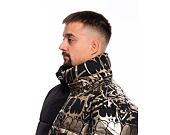 Zimní Bunda Sprayground Gold Graffiti Down Jacket (péřovka) Black / Gold