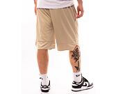 Kraťasy New Era Arch Logo Mesh Shorts - Stone
