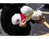 Kšiltovka New Era 59FIFTY MLB Cord Atlanta Braves Off White / Nephrite Green / Cyber Green
