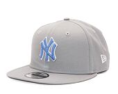 Kšiltovka New Era 9FIFTY MLB Outline New York Yankees Grey / Copen Blue