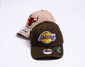 Kšiltovka New Era 9FORTY NBA Repreve Los Angeles Lakers Walnut / Purple