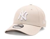 Kšiltovka New Era - MLB Essential 9FORTY - NY Yankees - Stone / White