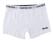 Boxerky Rip N Dip Suck It Boxers (White)
