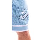 Kraťasy New Era MLB World Series Mesh Shorts Los Angeles Dodgers - Pastel Blue / Uniform Blue