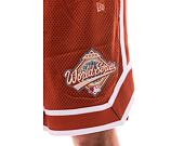 Kraťasy New Era MLB World Series Mesh Shorts New York Yankees - Terracotta / Italian Clay