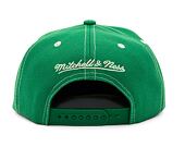 Kšiltovka Mitchell & Ness Contrast Natural Snapback Hwc Boston Celtics Green