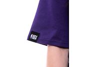 Dámské Triko New Era NBA Team Wordmark Crop Tee Los Angeles Lakers - Purple / Gold