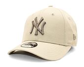 Dětská kšiltovka New Era 9FORTY Kids MLB League Essential New York Yankees - Stone / Ash Brown