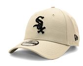 Kšiltovka New Era 9FORTY MLB League Essential Chicago White Sox - Stone / Black