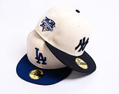 Kšiltovka New Era 59FIFTY MLB New York Yankees Retro - Cream White / Navy