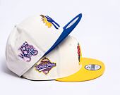 Kšiltovka New Era 9FIFTY MLB Floral Atlanta Braves Retro - Ivory / Juicy Yellow