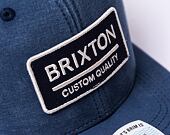 Kšiltovka Brixton Palmer Proper X MP Snapback - Pacific Blue