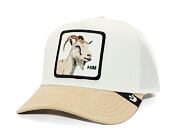 Kšiltovka Goorin - Trucker - The Suede Goat - Him - Tan