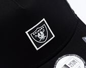 Kšiltovka New Era - NFL Metallic Patch 9FORTY A-Frame - Las Vegas Raiders - Black / Silver