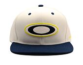Kšiltovka Oakley - Oakley Alumni Cap - Abyss/White/Sulphur