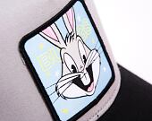 Kšiltovka Capslab - Trucker Looney Tunes - Bugs Bunny - Yellow / Grey