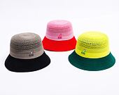 Klobouk Kangol - Double Mesh Lahinch - Warm Grey/Black