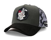 Kšiltovka Premium Capslab x Looney Tunes Bugs Bunny Effet Bamboo Finitions