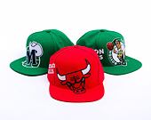 Kšiltovka Mitchell & Ness - Chicago Bulls - Big Time Snapback - Red