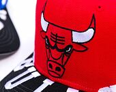 Kšiltovka Mitchell & Ness - Chicago Bulls - Underarch Pro Snapback - Red
