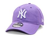 Kšiltovka New Era - MLB League Essential 9TWENTY - NY Yankees - Mauve / White