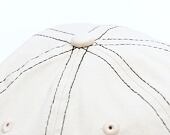 Kšiltovka New Era - Branded Contrast stitch 9TWENTY - Ivory / Black