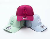 Kšiltovka New Era - MLB League Essential 9FORTY Trucker - LA Dodgers - Cherry