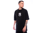 Triko New Era - MLB Infill Oversized Tee - NY Yankees - Black